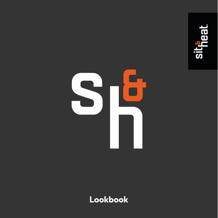 Cover of the Sit & Heat Lookbook 2024 — English